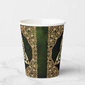 Celtic Trinity Knot on Forest Shadows Pappbecher (Links)