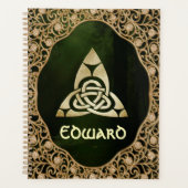 Celtic Trinity Knot on Forest Shadows Planer (Vorderseite)