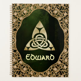 Celtic Trinity Knot on Forest Shadows Planer