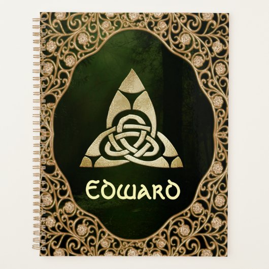 Celtic Trinity Knot on Forest Shadows Planer (Vorderseite)