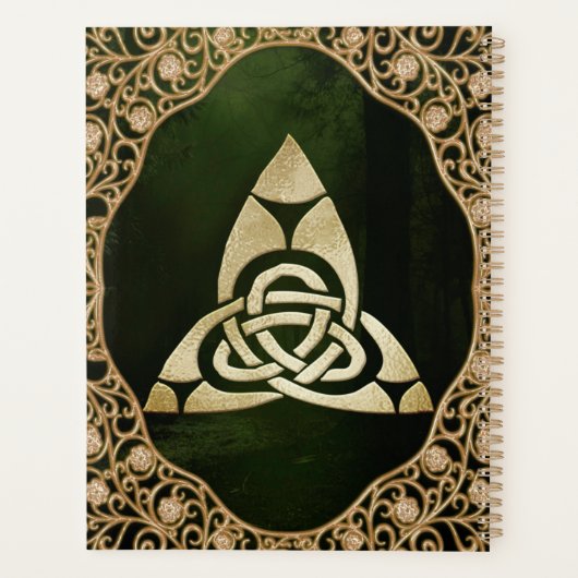 Celtic Trinity Knot on Forest Shadows Planer (Rückseite)