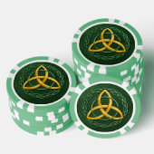 Celtic Trinity Knot Pokerchips (Stapel)