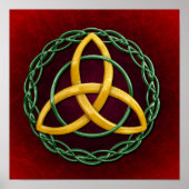 Celtic Trinity Knot Poster (Vorne)
