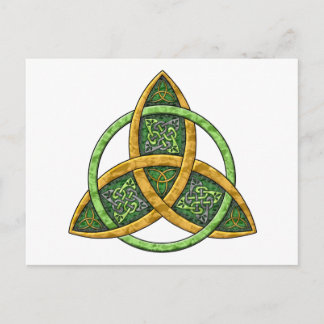 Celtic Trinity Knot Postkarte