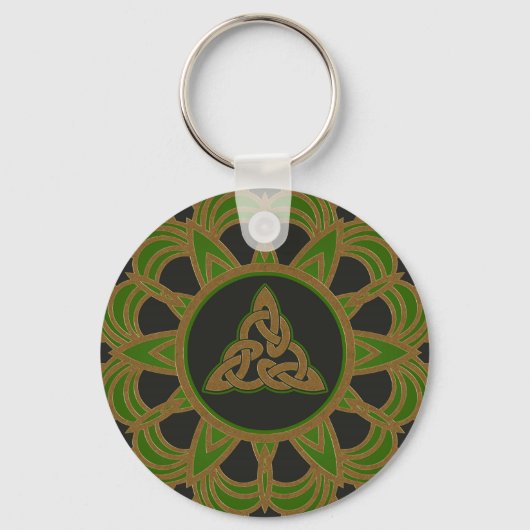 Celtic Trinity Knot Triquetra Schlüsselanhänger (Vorderseite)
