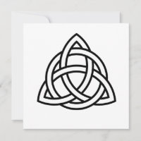 Celtic Trinity Knot Triquetra Symbol