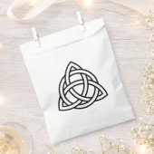 Celtic Trinity Knot Triquetra Symbol Geschenktütchen (Ausgeschnitten)