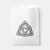Celtic Trinity Knot Triquetra Symbol Geschenktütchen (Vorderseite)