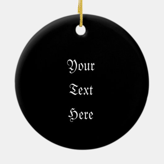 Celtic Trinity Knot Triquetra Symbol Keramik Ornament (Hinten)