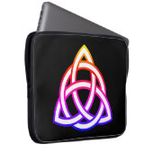 Celtic Trinity Knot Triquetra Symbol Laptopschutzhülle (Vorne Rechts)