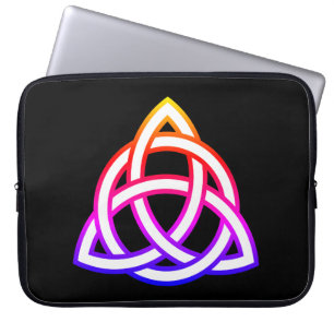 Celtic Trinity Knot Triquetra Symbol Laptopschutzhülle