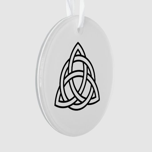 Celtic Trinity Knot Triquetra Symbol Ornament (Vorderseite)