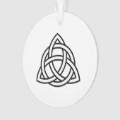 Celtic Trinity Knot Triquetra Symbol Ornament (Vorderseite)