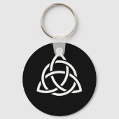 Celtic Trinity Knot Triquetra Symbol Schlüsselanhänger (Vorderseite)