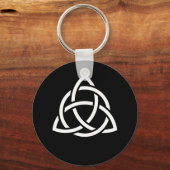 Celtic Trinity Knot Triquetra Symbol Schlüsselanhänger (Vorderseite)