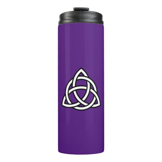 Celtic Trinity Knot Triquetra Symbol Thermosbecher (Vorderseite)