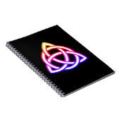 Celtic Trinity Knot Triquetra Wicca Notizblock (Rechte Seite)