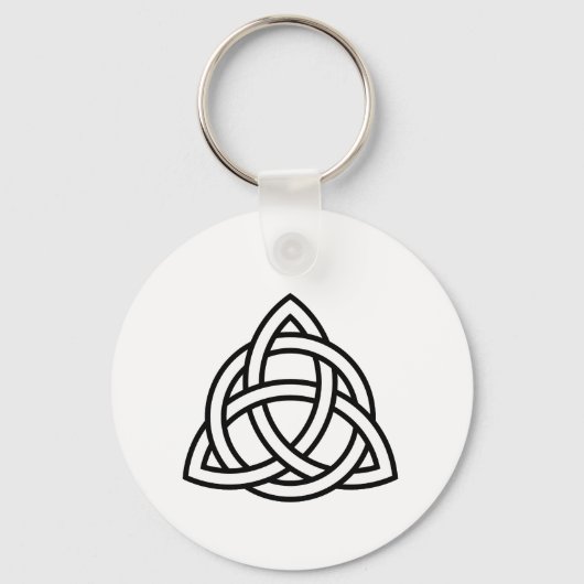 Celtic Trinity Knot Triquetra Wicca Schlüsselanhänger (Vorderseite)