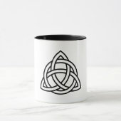 Celtic Trinity Knot Triquetra Wicca Tasse (Zentrum)