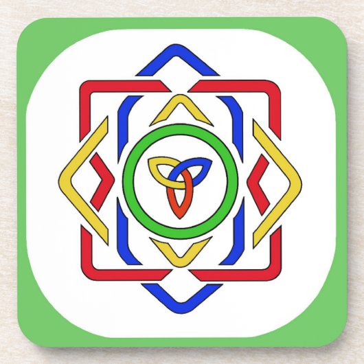 Celtic Trinity Knot Untersetzer (Vorderseite)
