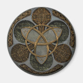 Celtic Trinity Shield Magnet (Vorne)