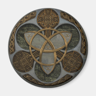 Celtic Trinity Shield Magnet
