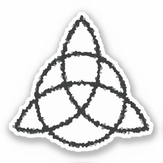 Celtic Triquetra Sticker (Vorderseite)