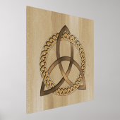 Celtic Triquetra Trinity Knot Foil Print Foliendrucke (Ablage )