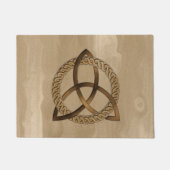 Celtic Triquetra Trinity Knot Fußmatte (Vorderseite)