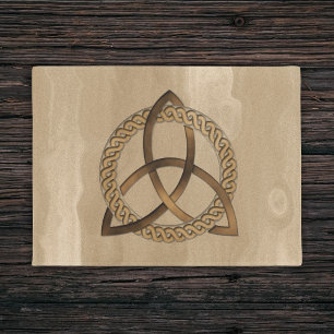 Celtic Triquetra Trinity Knot Fußmatte