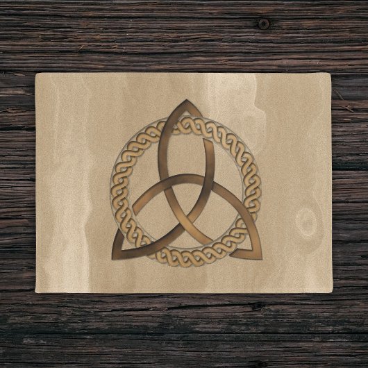 Celtic Triquetra Trinity Knot Fußmatte