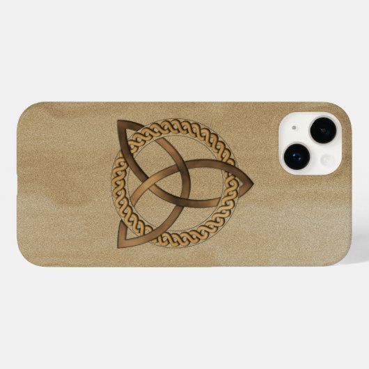 Celtic Triquetra Trinity Knot iPhone 14 Plus Fall Case-Mate iPhone Hülle (Rückseite (Horizontal))