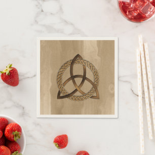 Celtic Triquetra Trinity Knot Paper Napkins Serviette