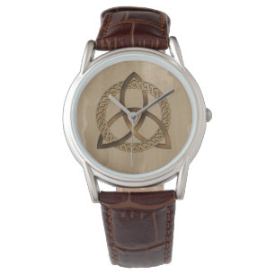 Celtic Triquetra Trinity Knot Watch Armbanduhr