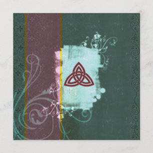 Celtic Triskel Einladung