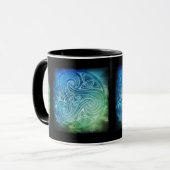 Celtic Triskele Becher Tasse (Vorderseite Links)