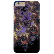 Celtic Triskele Fraktal-Herz knotet iPhone Kasten