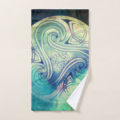 Celtic Triskele Handtücher und Waschlappen (Handtuch)