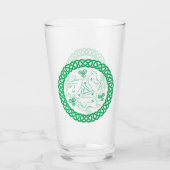 Celtic Triskele Hares Glas (Rückseite)