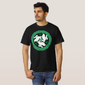 Celtic Triskele Hares T-Shirt (Vorne ganz)