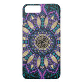 Celtic Triskele Mandala iPhone 7 Plusfall Case-Mate iPhone Hülle (Rückseite)