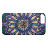 Celtic Triskele Mandala iPhone 7 Plusfall Case-Mate iPhone Hülle (Rückseite (Horizontal))