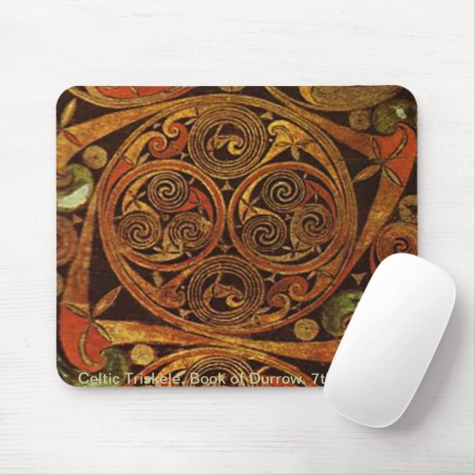 Celtic Triskele Mousepad (Mit Mouse)
