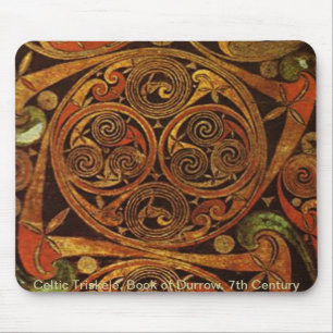Celtic Triskele Mousepad