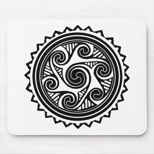 Celtic Triskele Mousepad (Vorne)