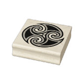 Celtic Triskele Ornament Gummistempel (Stempel)