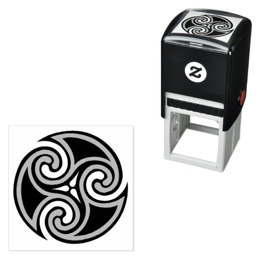 Celtic Triskele Ornament Permastempel (Beispiel)