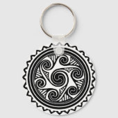 Celtic Triskele Schlüsselanhänger (Vorderseite)