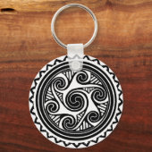 Celtic Triskele Schlüsselanhänger (Vorderseite)