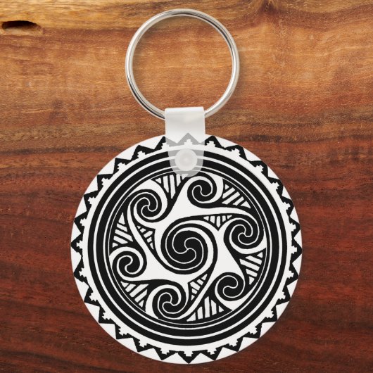 Celtic Triskele Schlüsselanhänger (Vorderseite)